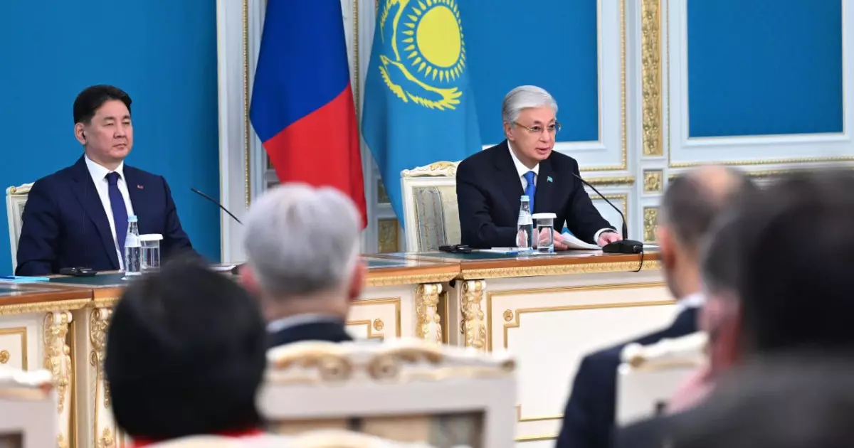  Қасым-Жомарт Тоқаев Моңғолиямен ықпалдастықтың перспективті бағыттарына тоқталды 