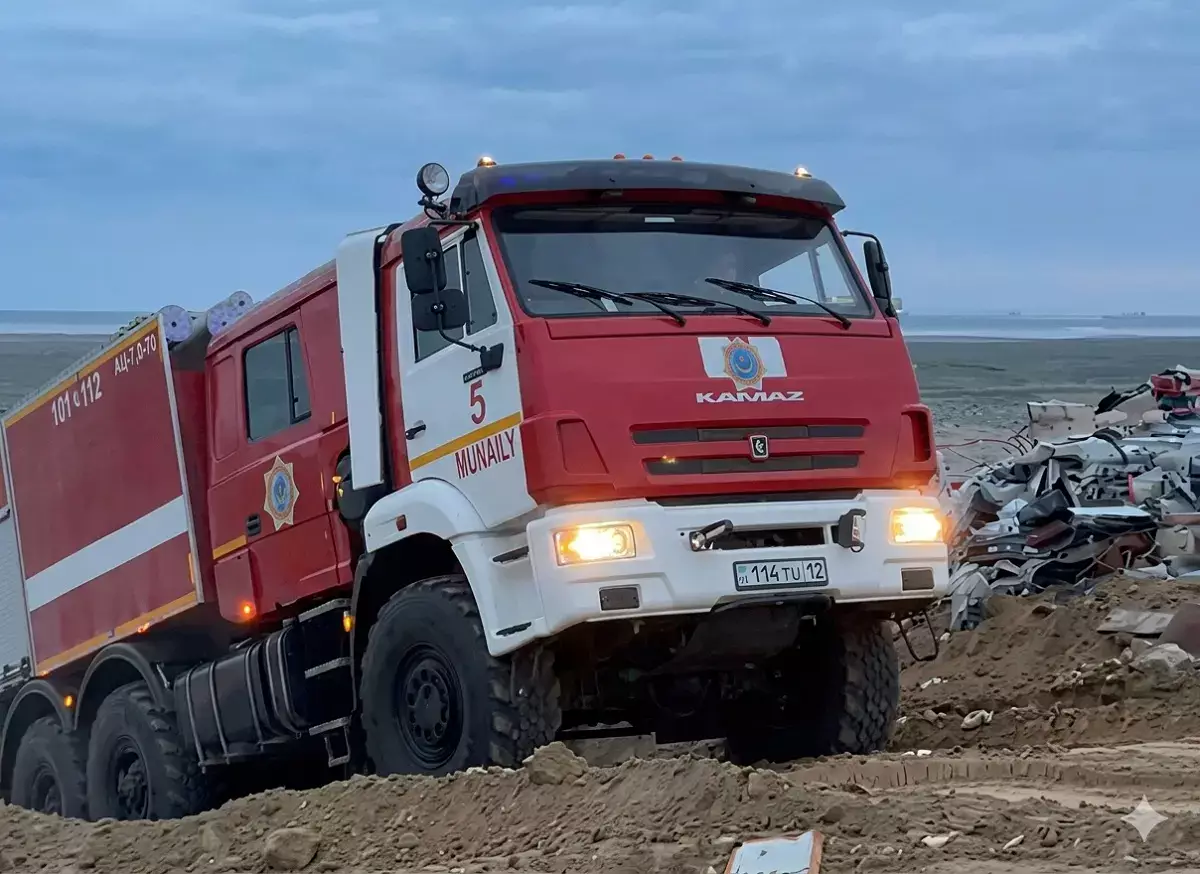 Пожар на полигоне ТБО в селе Баянды ликвидирован - новости на Lada.kz 21.04.2026