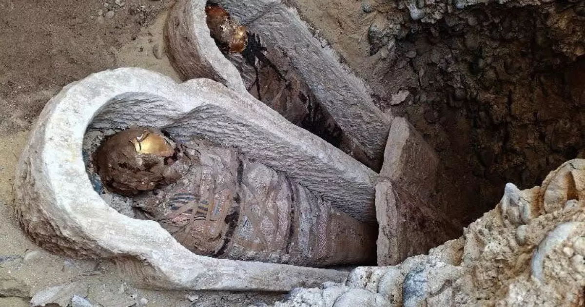  Мумияның ішінен `Илиаданың` бір парағы табылды 