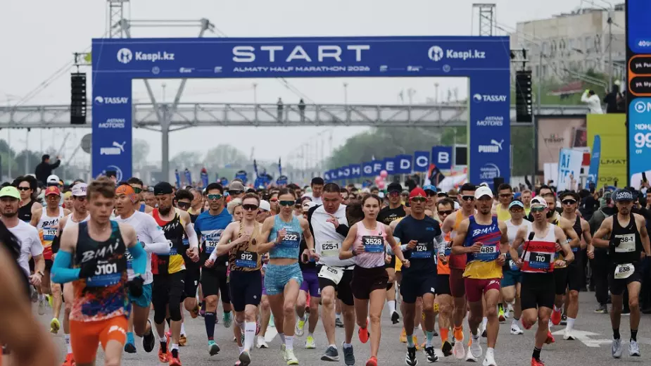Новый рекорд установлен на полумарафоне в Алматы! Кто этот Усэйн Болт?