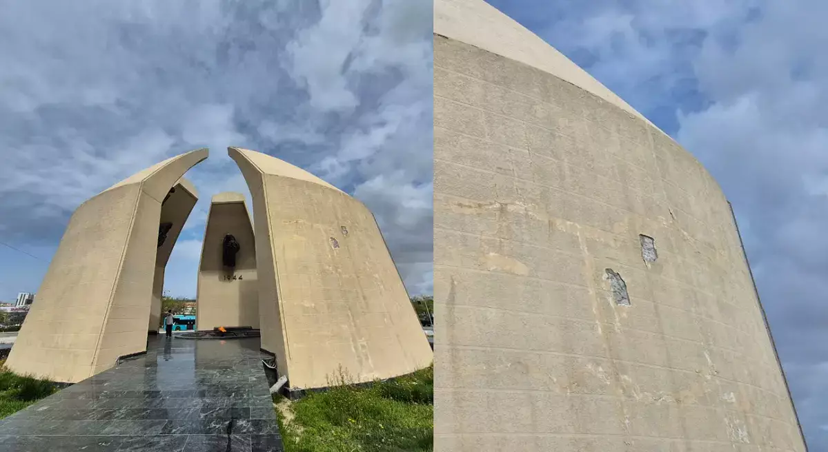 В Актау отреставрируют монумент «Вечный огонь» - новости на Lada.kz 21.04.2026