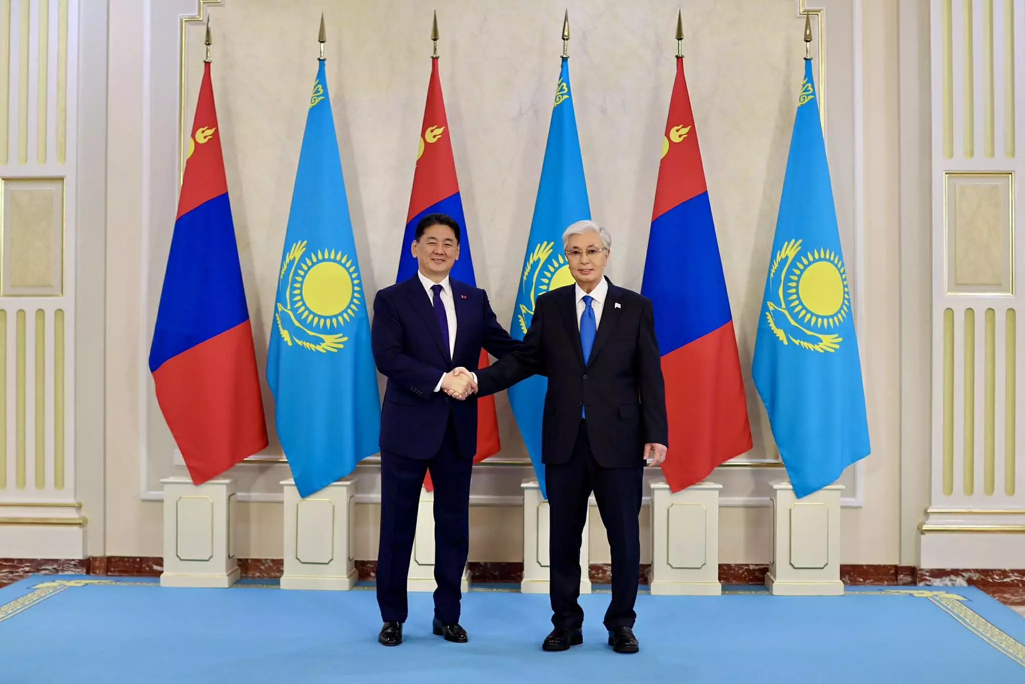 Монголия и Казахстан подписали документы о сотрудничестве.