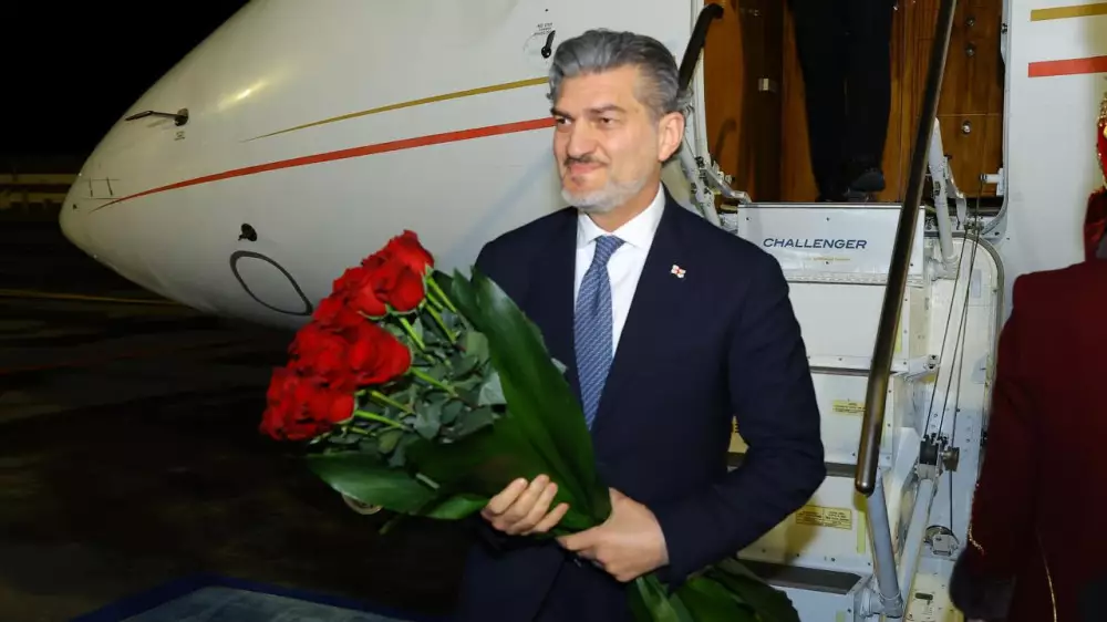 Президент Грузии Михаил Кавелашвили прибыл на саммит в Астану