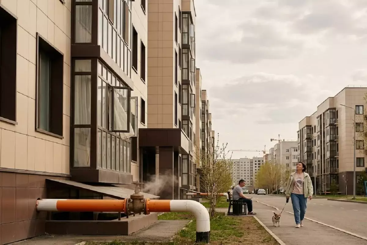 «Греем улицу»: в Астане спорят из-за отопления при +20
