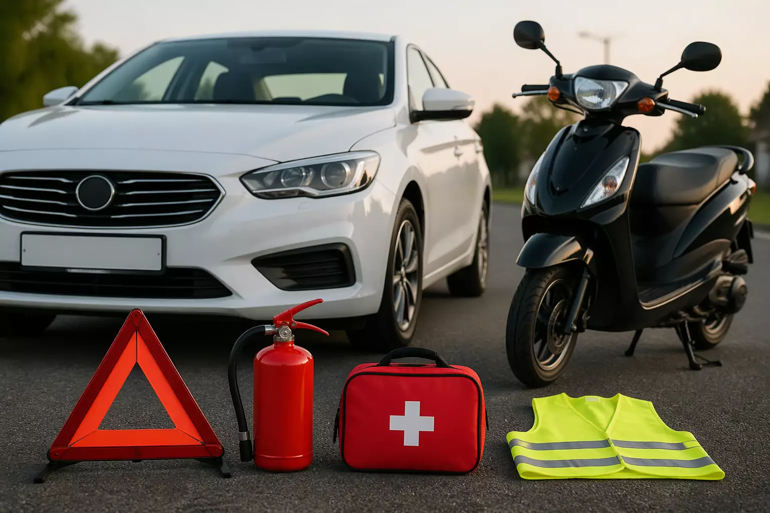 Өрт сөндіргіш, дәрі қобдишасы, апат белгісі: 2026 жылы Қазақстанда көлікте қандай заттар болуы керек