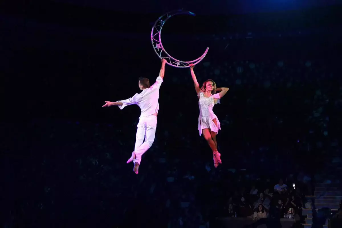 Алматыда «ЭКСТРИМ» цирктік шоуы көрерменге жол тартты