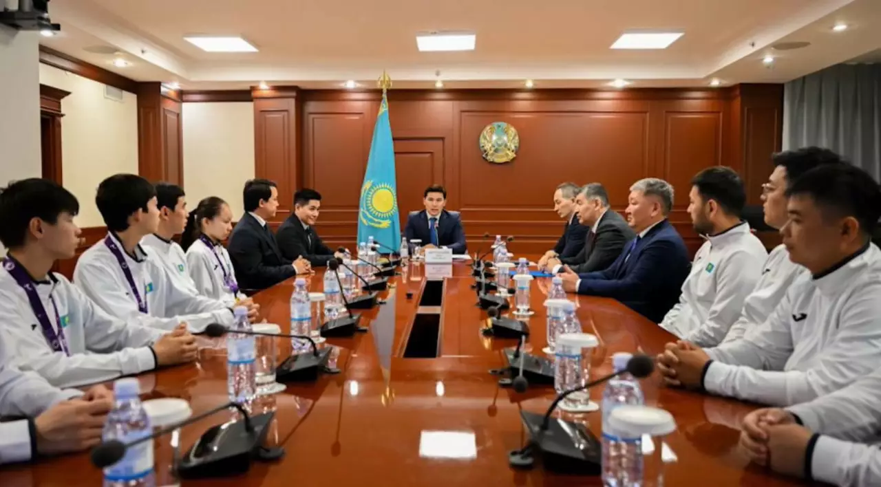 Әлем чемпионына құрмет көрсетілді