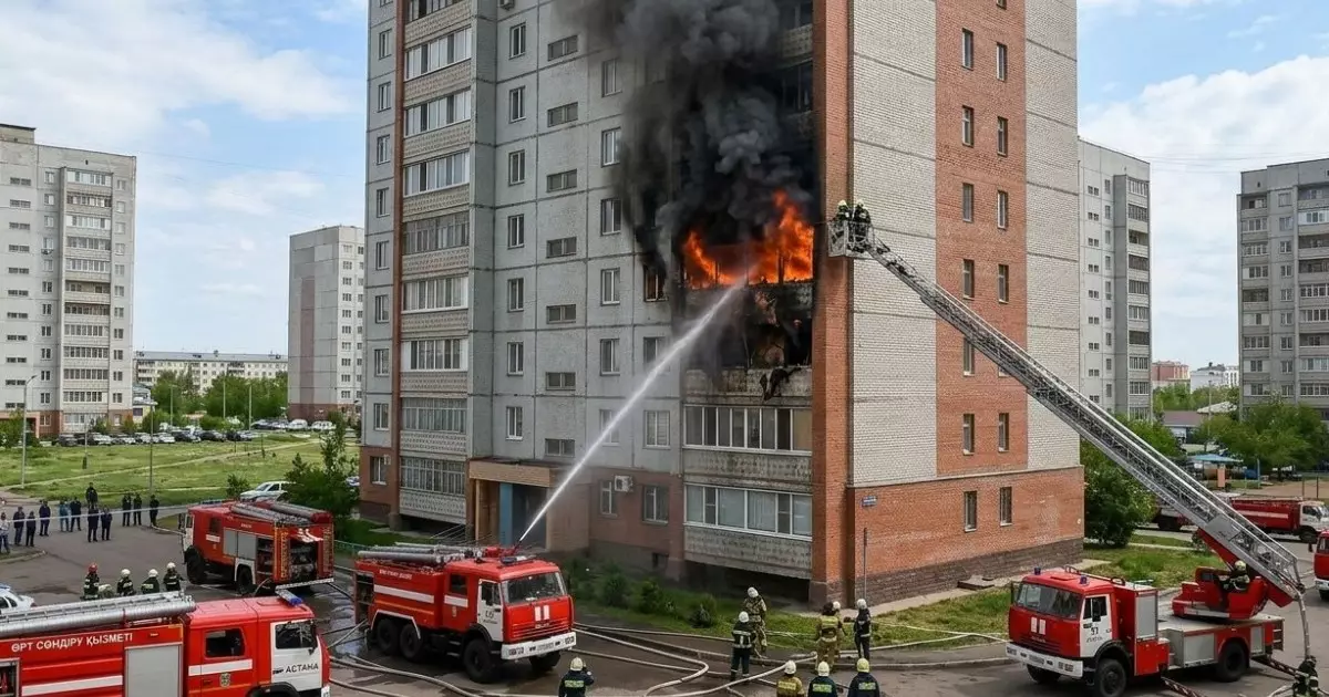  Астанадағы өртте балаларынан айырылған отбасы жайлы тың деректер шықты 