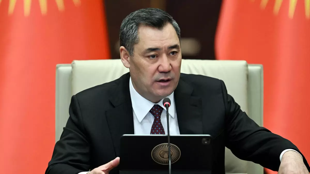 Садыр Жапаров предложил новый механизм распределения воды в Центральной Азии