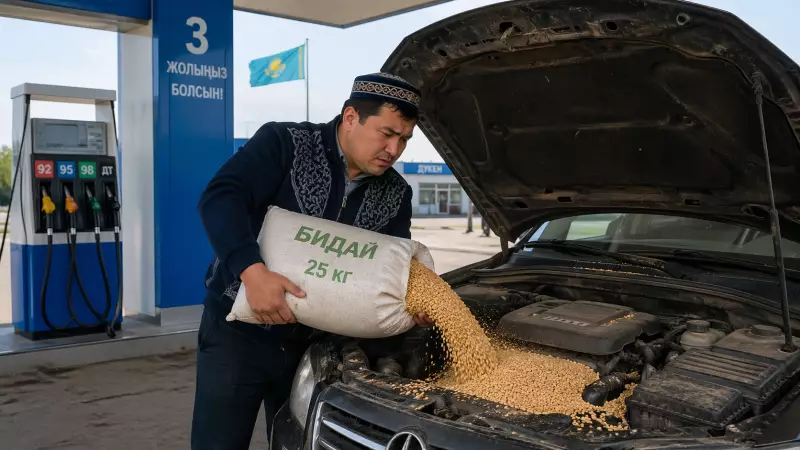 Топливо из зерна появилось на автозаправках в Казахстане