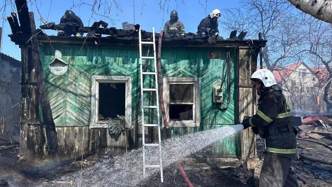 Өскеменде өрттен ер адам қаза тапты