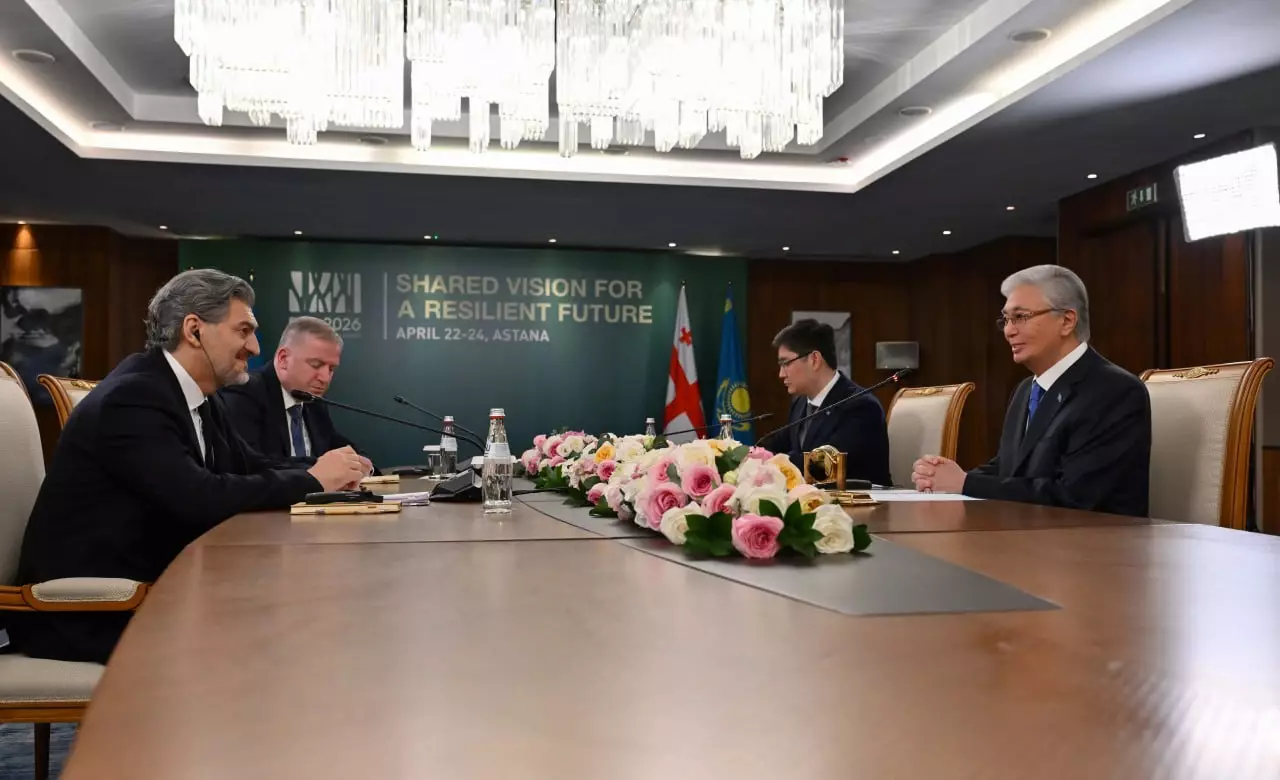 Тоқаев Грузия Президенті Михаил Кавелашвилимен кездесу өткізді