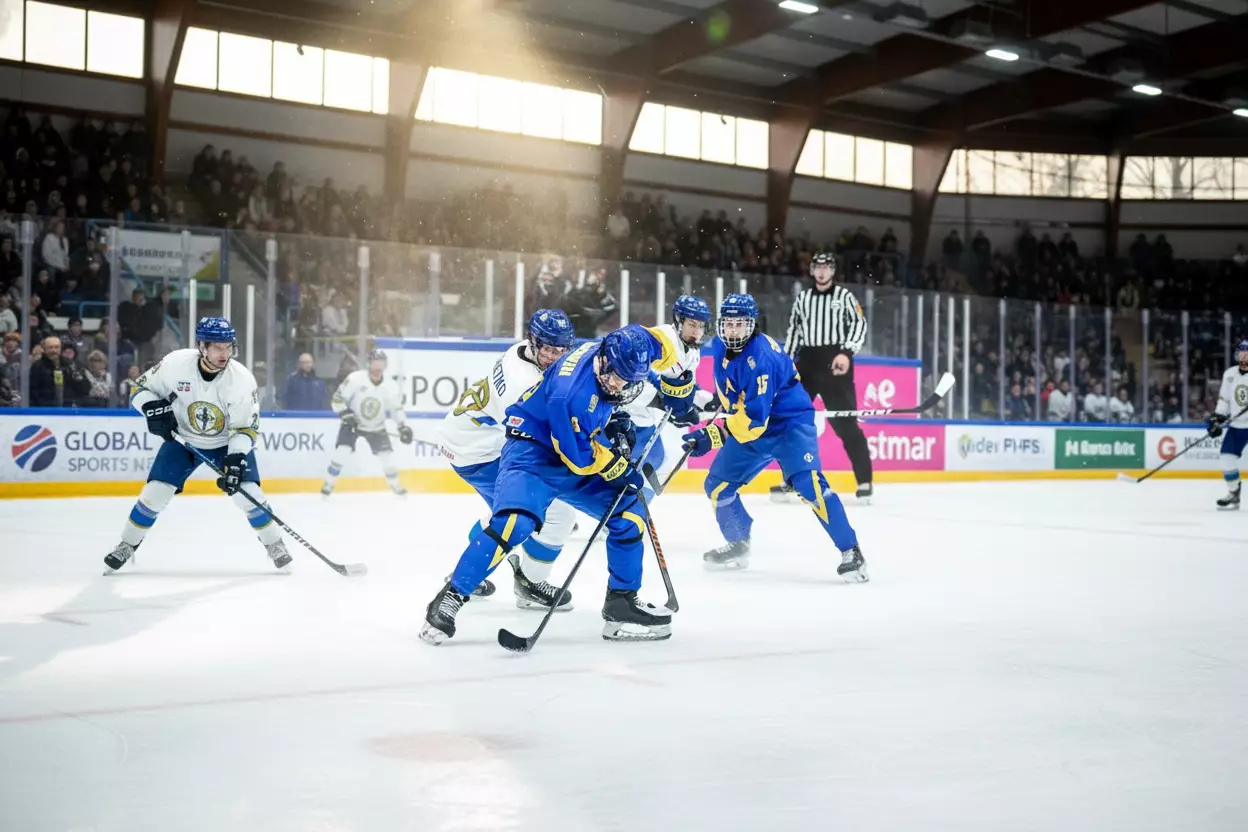 Украинские хоккеисты U18 упустили победу над Казахстаном, ведя 3:0.