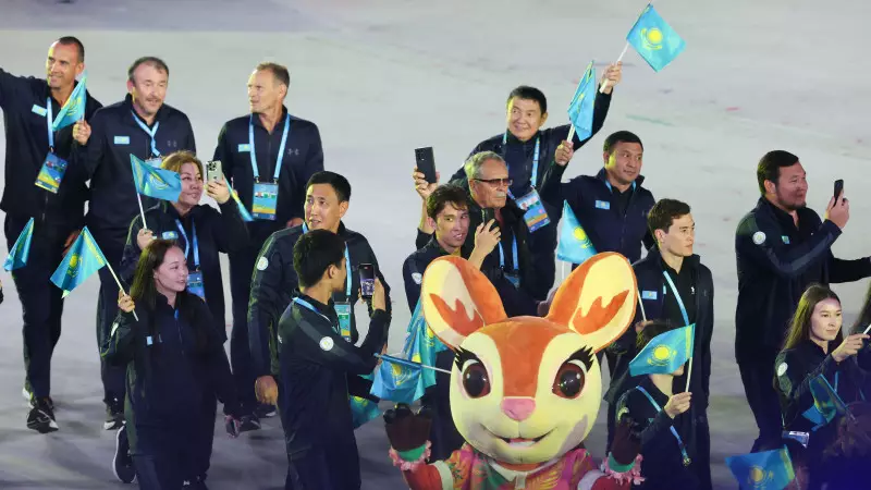 Қазақстан командасы VI Азия жағажай ойындарының салтанатты ашылу рәсіміне қатысты