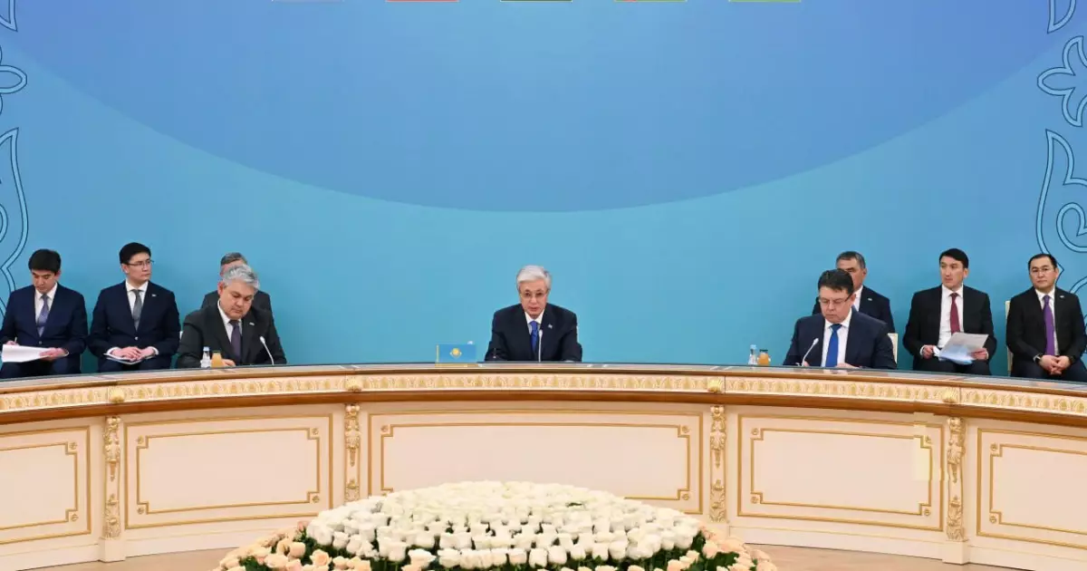   Арал бассейніндегі экологиялық ахуал алаңдатарлық – Қасым-Жомарт Тоқаев   