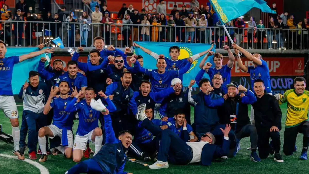 Сборная Казахстана возглавила мировой рейтинг по сокке