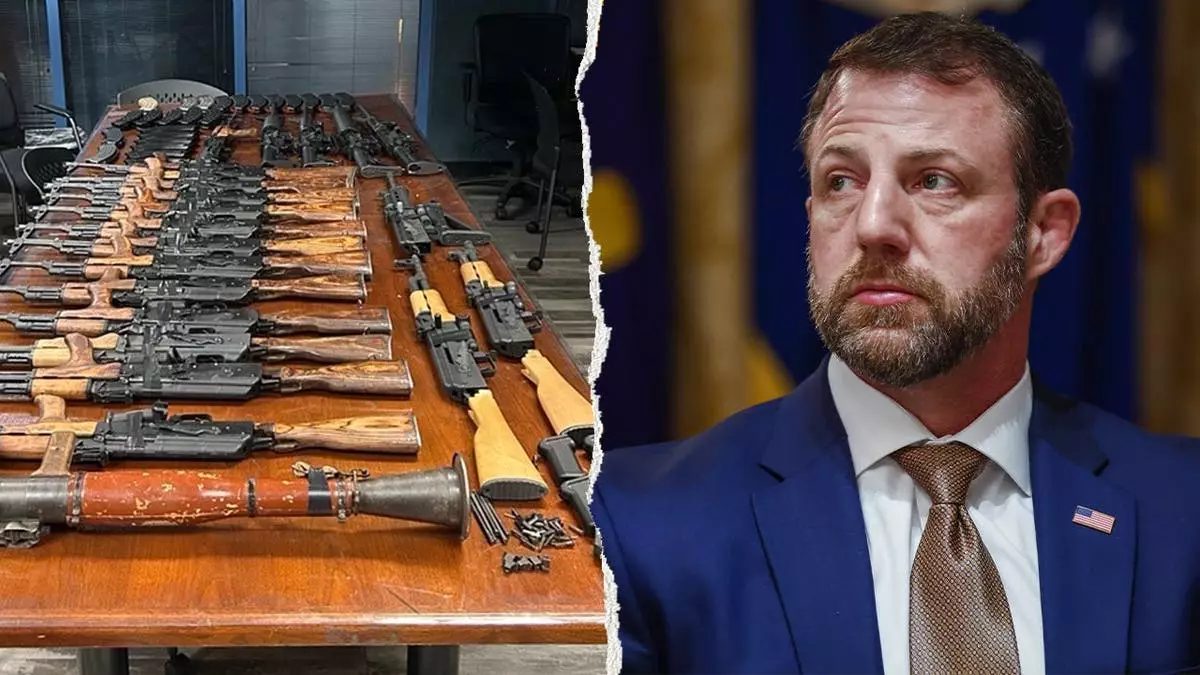 Пограничники обнаружили гранатомёт и тайник с винтовками в автомобиле, направлявшемся в Мексику.