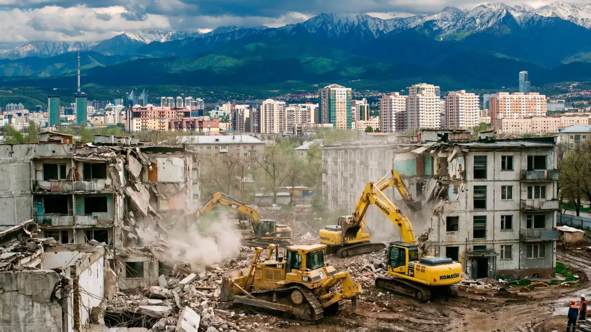 "Қала – тірі организм": Алматы ескі үйлерді сүріп, тарихи келбетін бұзып алмай ма?