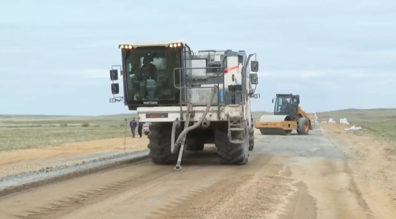 Ұлытаудан Қостанайға барар жол жаңарады