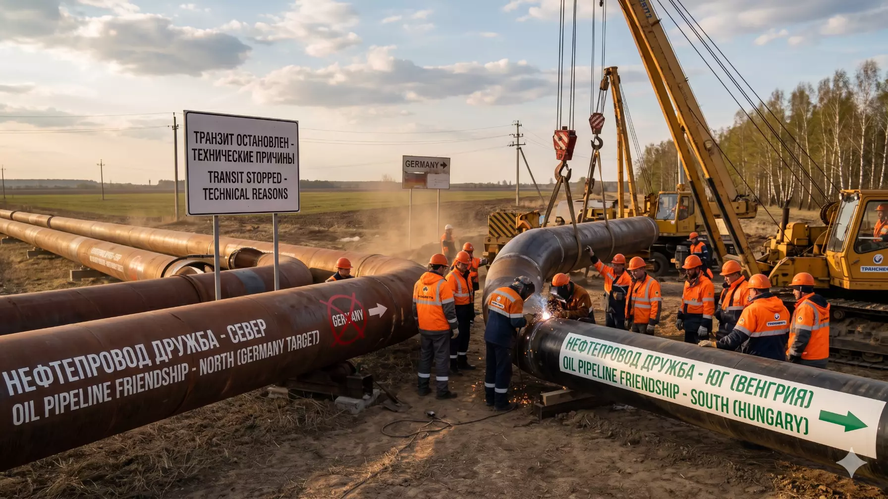 Мұнай логистикасы өзгереді: Ресей қазақ мұнайын Германияның орнына қайда бағыттамақ?