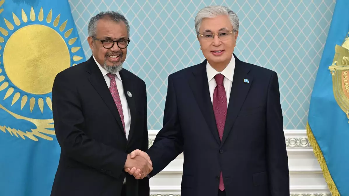  Тоқаев Дүниежүзілік денсаулық сақтау ұйымының бас директорымен кездесті