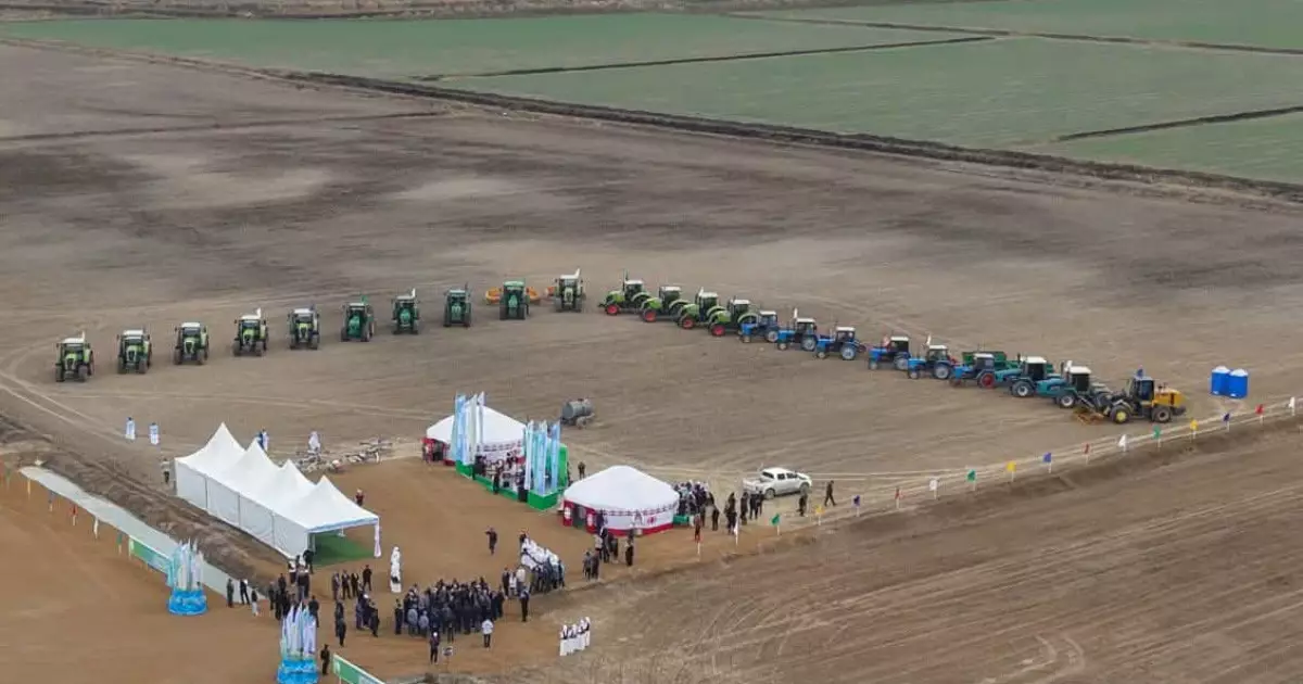   Дала күні: Сыр диқандары дән себу науқанын бастады   