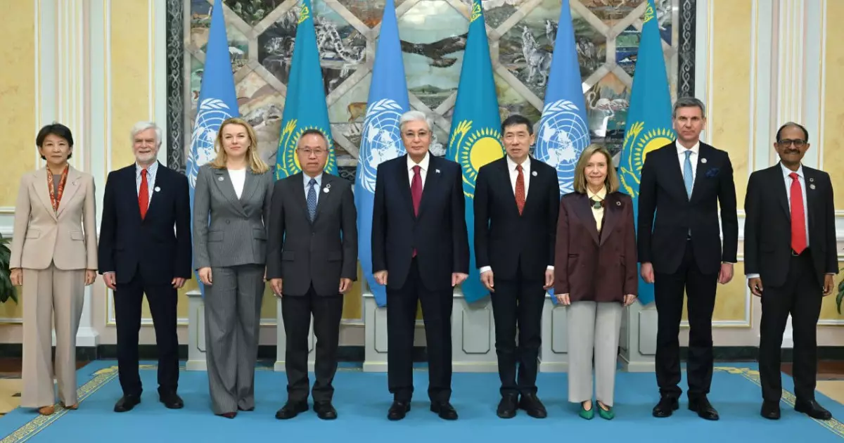  Мемлекет басшысы БҰҰ-ның жоғары өкілдер тобымен кездесті 