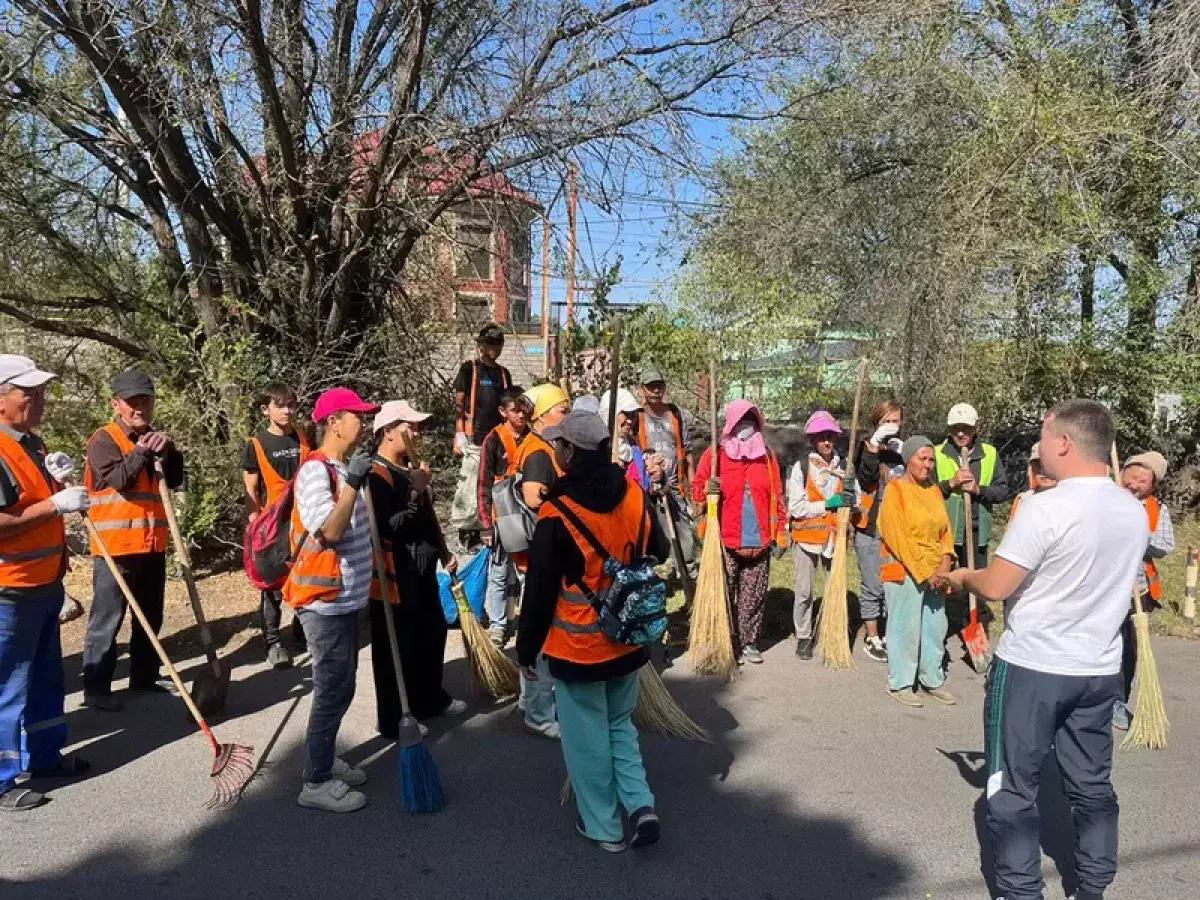 Алматыда «Таза Қазақстан» республикалық акциясы аясында экологиялық сенбілік өтеді
