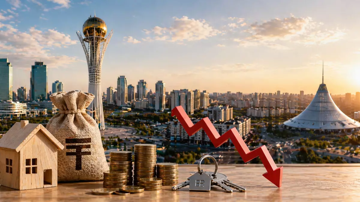 Астанада пәтер бағасы төмендеді: қазір алу тиімді ме?