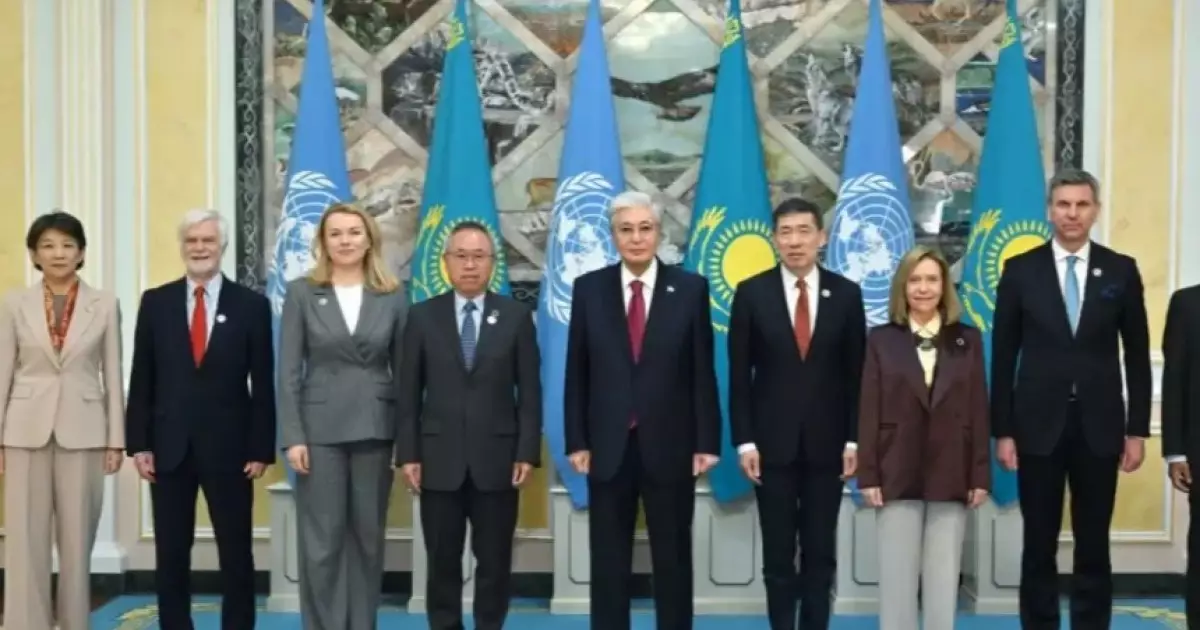  Тоқаев БҰҰ-ның жоғары өкілдер тобымен кездесті 