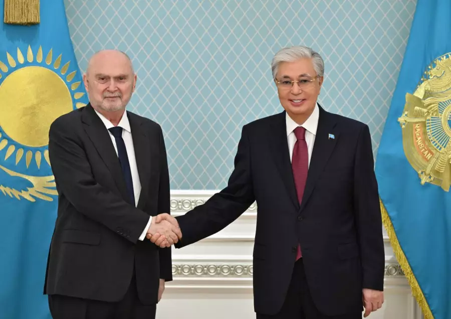 Президент ЕҚЫҰ Бас хатшысын қабылдады