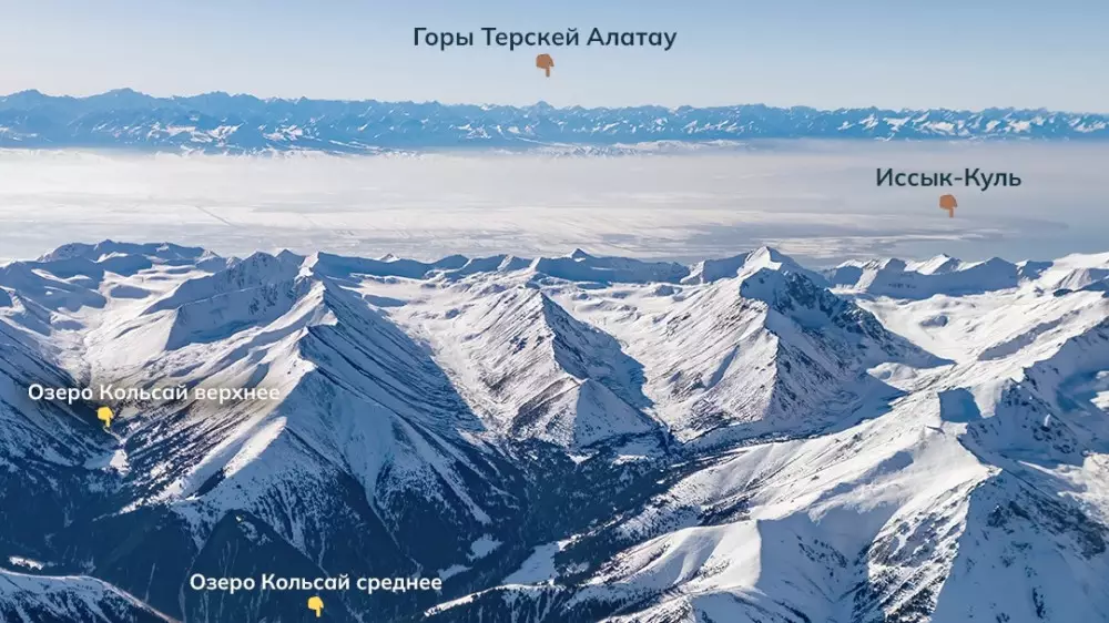 Алматылық фотограф Тянь-Шань мен Памир шыңдарын биіктен түсіріп көрсетті