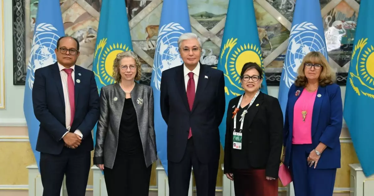   Мемлекет басшысы халықаралық конвенция жетекшілерімен кездесу өткізді   