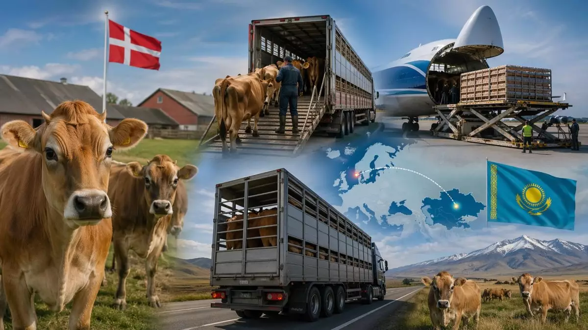 Джерси Қазақстанды жерсіне ме: Еуропадан әкелген 231 бас ірі қара