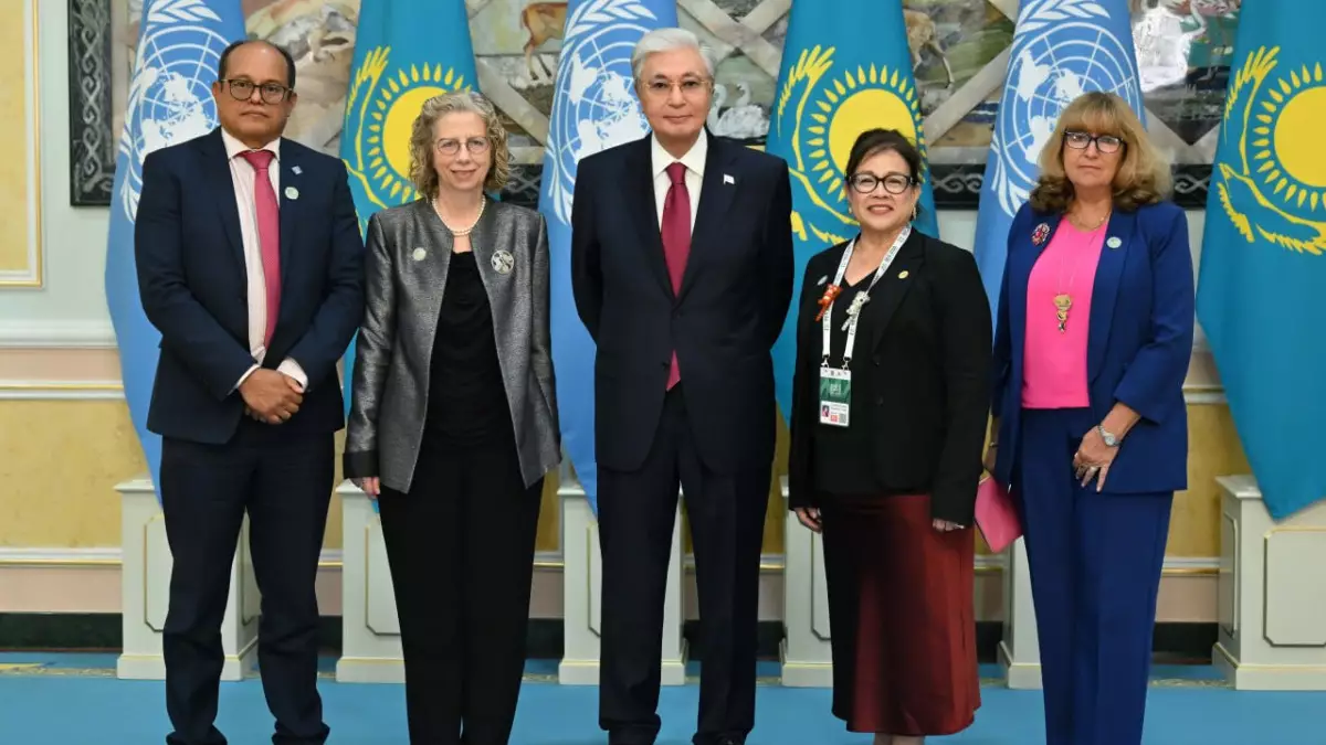 Президент халықаралық конвенция жетекшілерімен кездесу өткізді