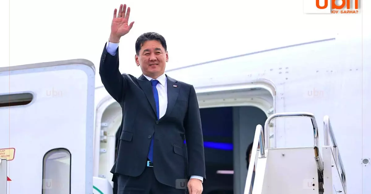 Президент Ухнагийн Хурэлсух завершил государственный визит в Казахстан.