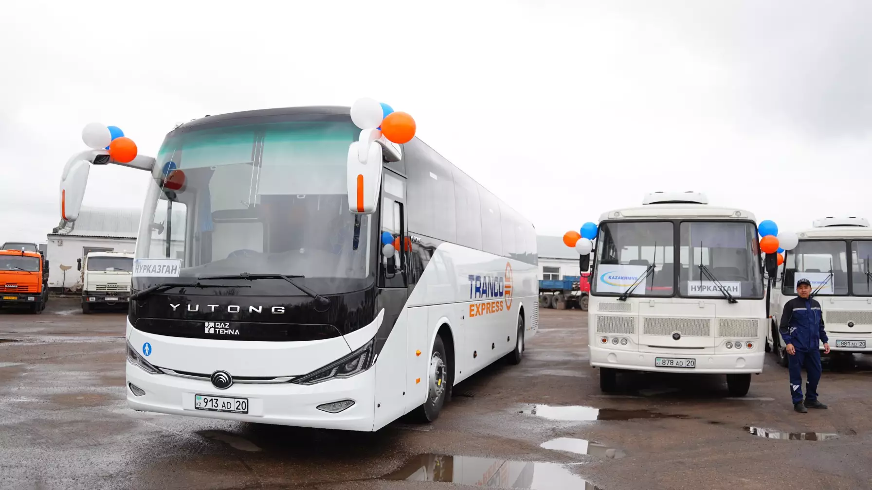 «Қазақмыс» жұмысшылары үшін 90 жаңа автобус: Автопаркті жаңартудың алғашқы кезеңі аяқталды