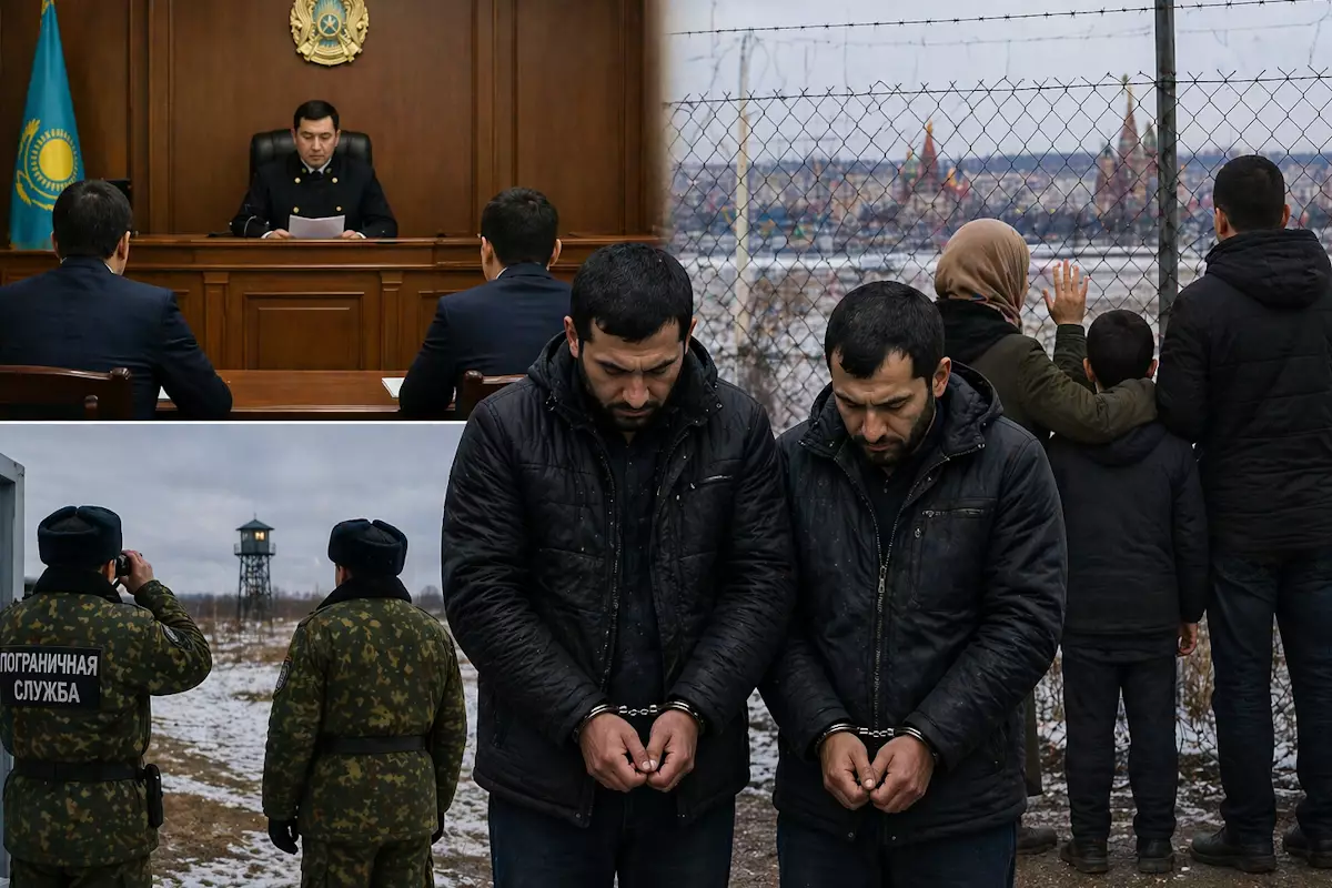 Иностранцы хотели попасть к семьям в Россию и получили срок в Казахстане