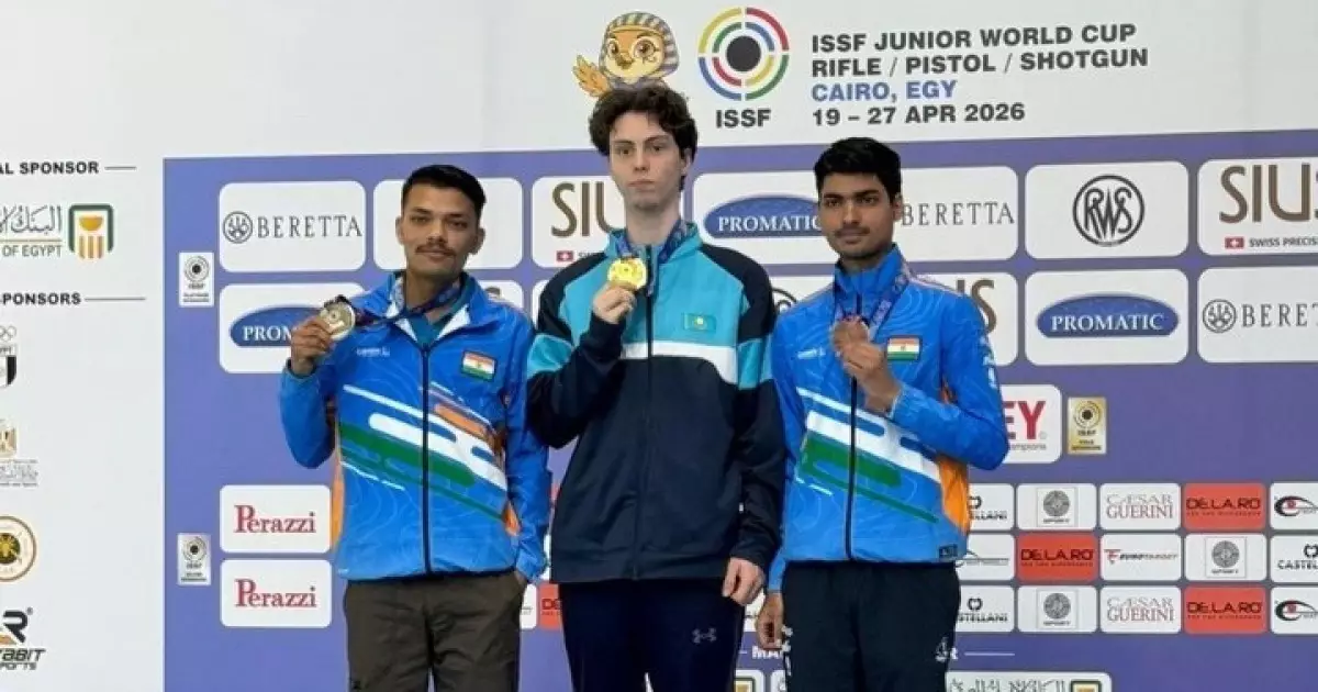   Қазақстан құрамасы нысана көздеуден әлем кубогы кезеңінде екі алтын медаль жеңіп алды   