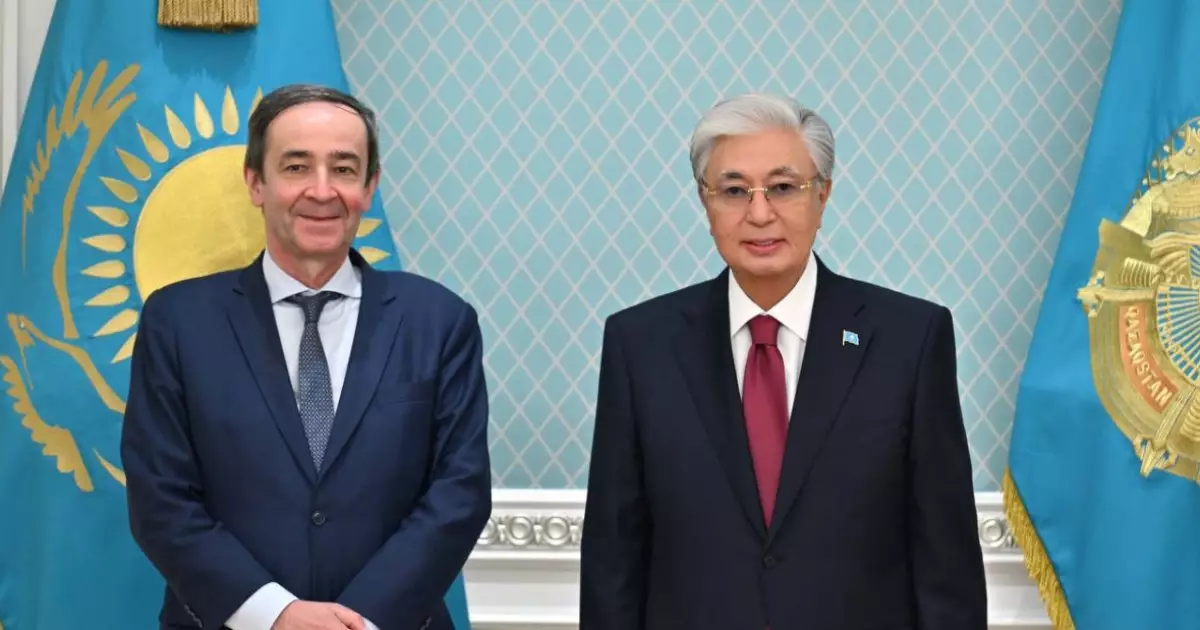  Президент Electricité de France компаниясының жетекшісімен кездесті 