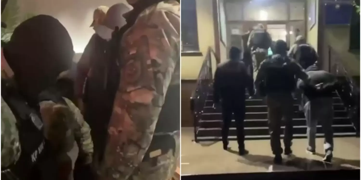 Шымкентте ақша бопсалаушылар қылмыс үстінде ұсталды (ВИДЕО)