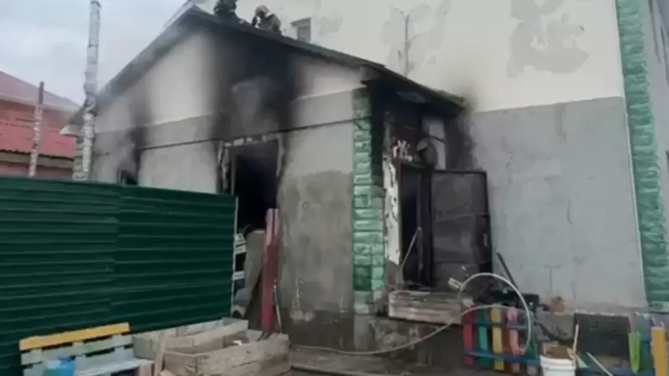 Атырауда балабақша өртенді