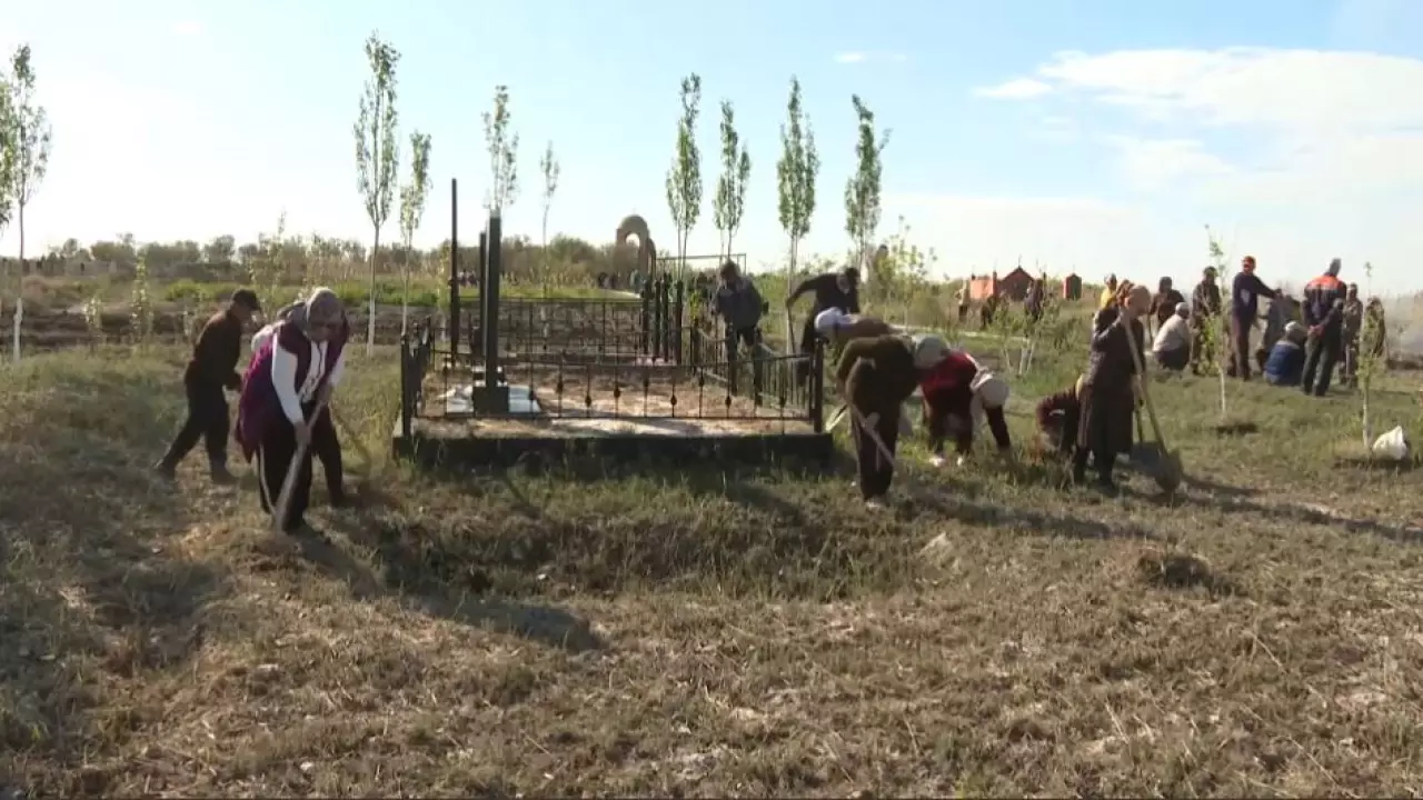 Шиелідегі киелі орындар тазартылды