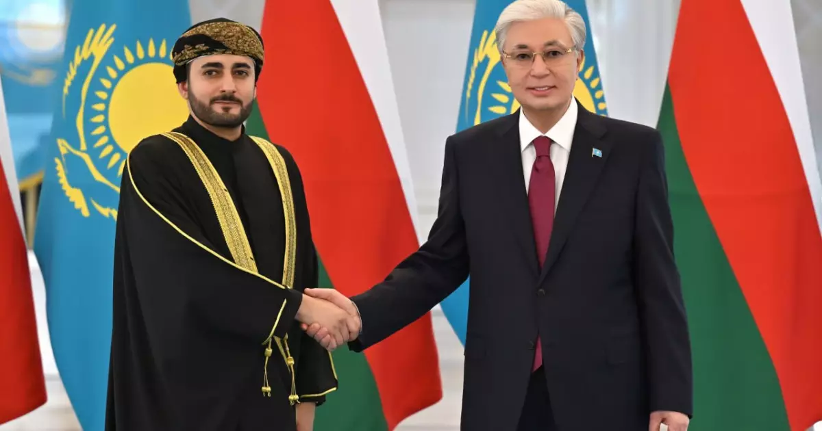   Мемлекет басшысы Зиязин бен Хайсам Әл Саидты қабылдады   