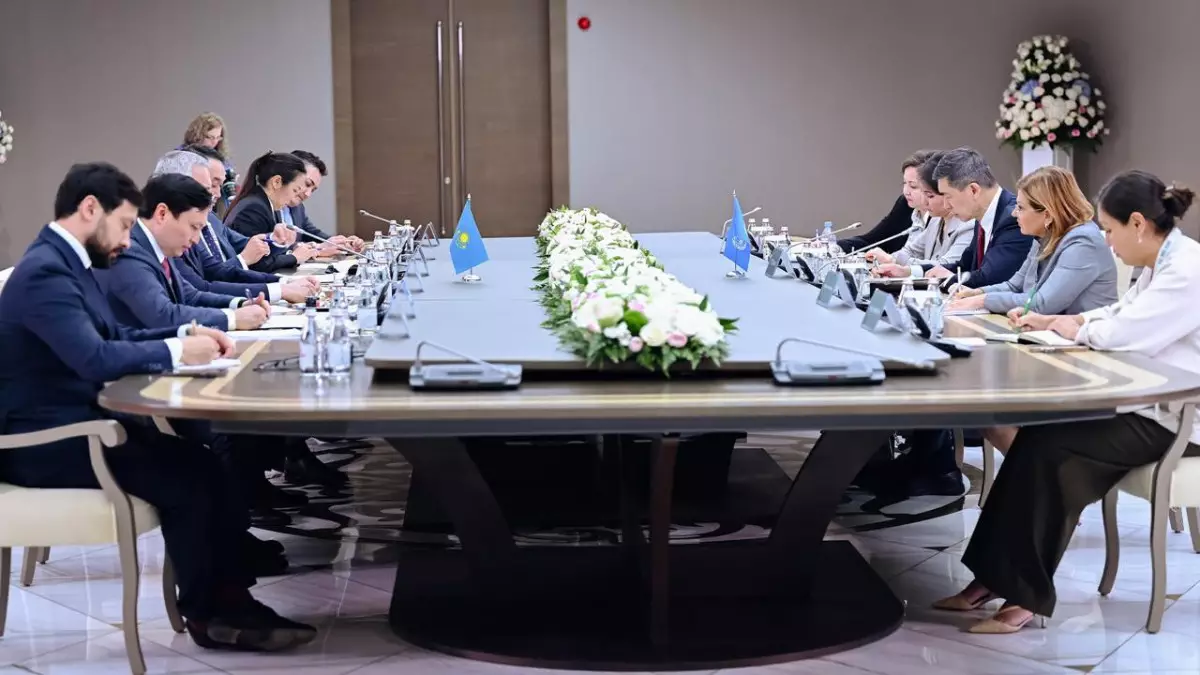 Помощник Генсекретаря ООН поздравил Казахстан с принятием новой Конституции