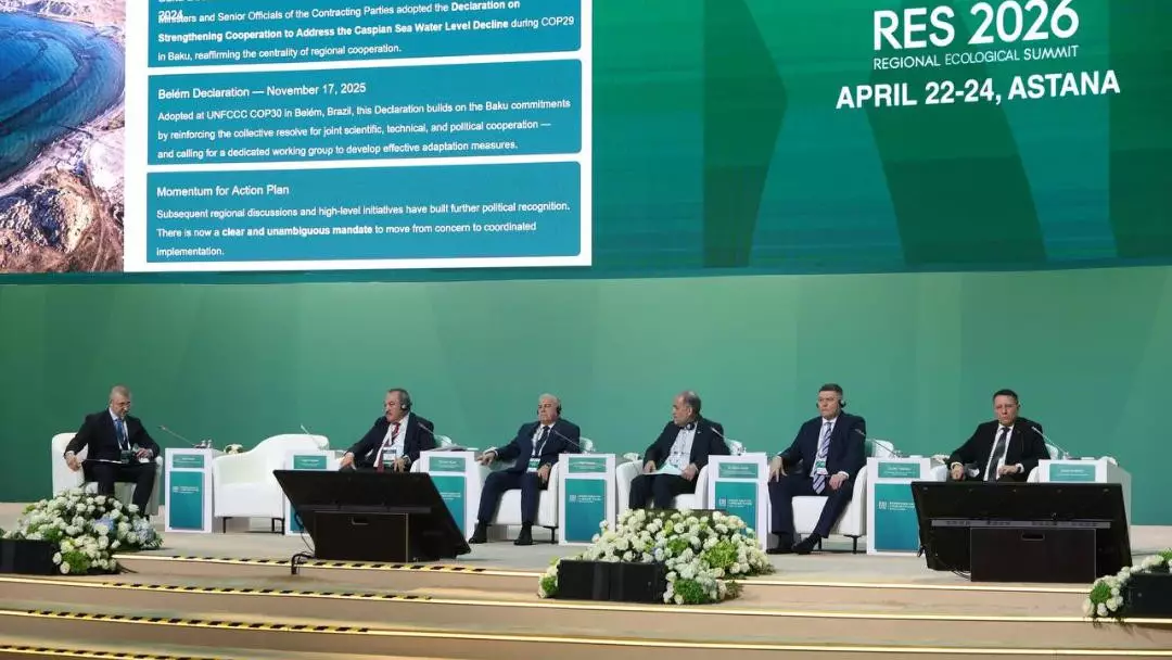 Каспий деңгейінің төмендеуі: өңір елдері бірлескен шешім іздеуде