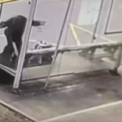 В Алматы мужчина жестоко избил пенсионерку на остановке