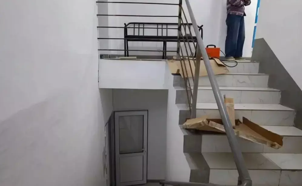 Талдықорғандағы клиникада 4 жасар бала биіктіктен құлап кетті