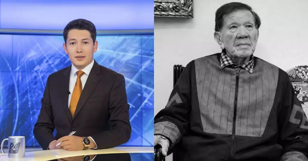  Мұхтар Шахановтың қазасын естірткен журналист эфирде көз жасына ерік берді (ВИДЕО) 