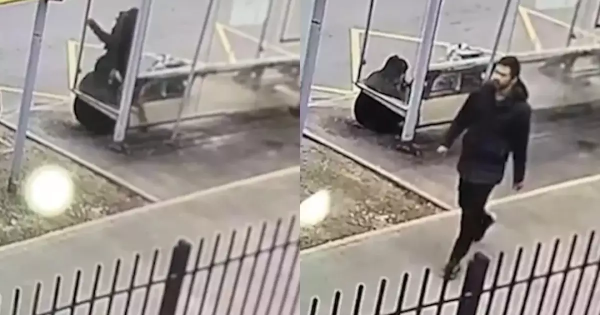  Алматыда жас жігіт зейнеткер әйелді аялдамада аяусыз ұрып кеткен 